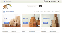 Desktop Screenshot of movingboxdelivery.com