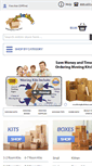 Mobile Screenshot of movingboxdelivery.com